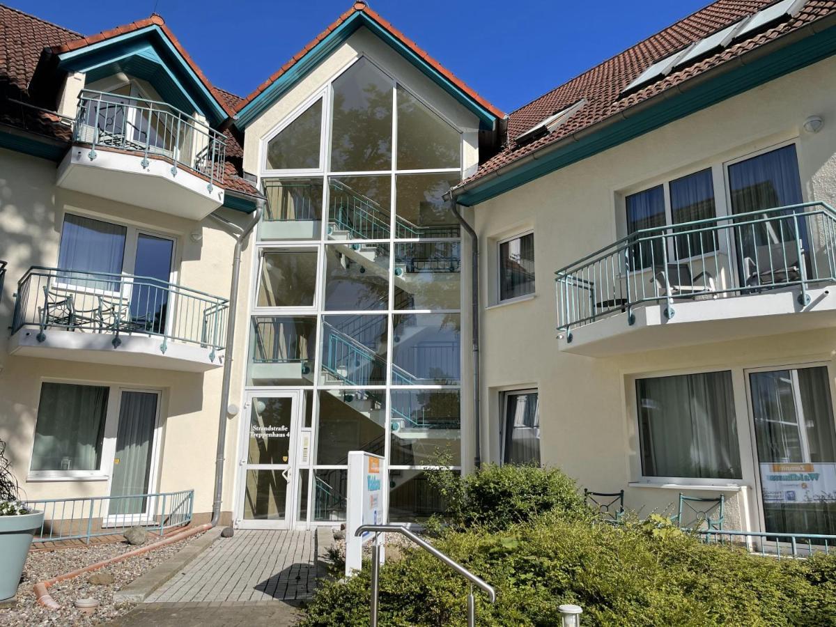 Apartment Ostseerose Ein Strandkorb Ist Im Sommer Inclusive Zempin Exteriér fotografie