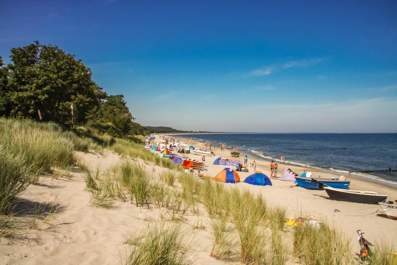 Apartment Ostseerose Ein Strandkorb Ist Im Sommer Inclusive Zempin Exteriér fotografie