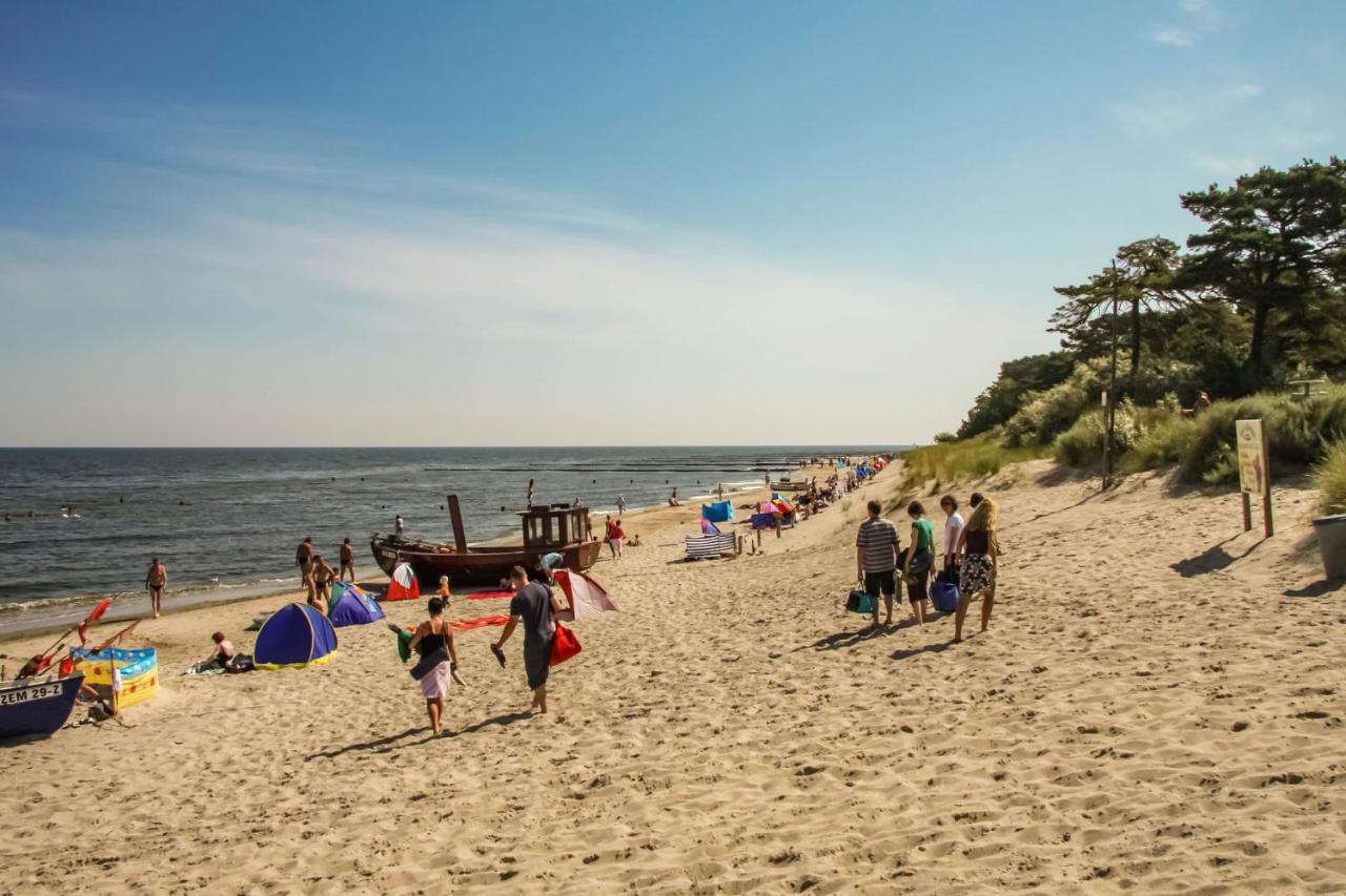 Apartment Ostseerose Ein Strandkorb Ist Im Sommer Inclusive Zempin Exteriér fotografie