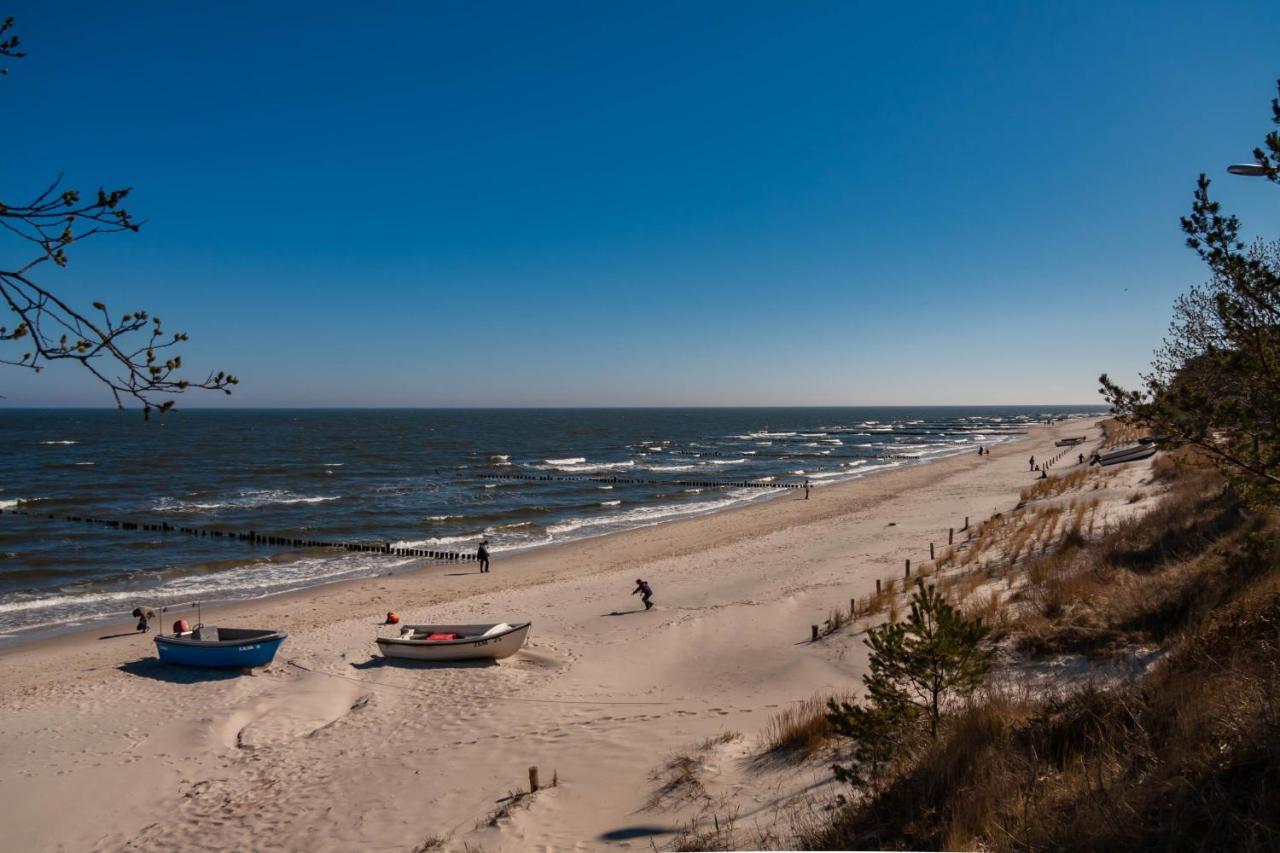 Apartment Ostseerose Ein Strandkorb Ist Im Sommer Inclusive Zempin Exteriér fotografie