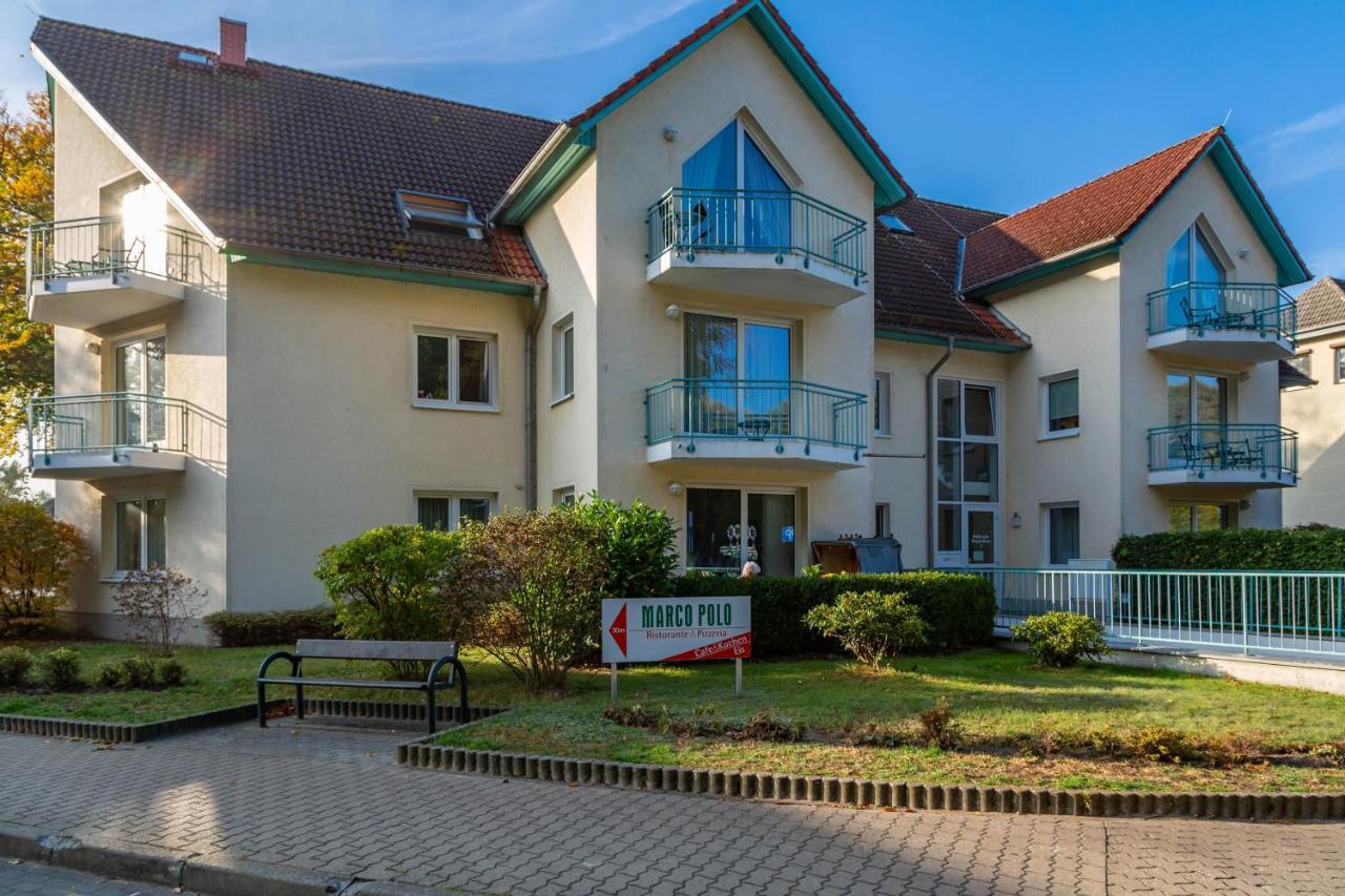 Apartment Ostseerose Ein Strandkorb Ist Im Sommer Inclusive Zempin Exteriér fotografie